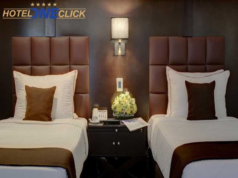 Tehran Grand Hotel Twin Room