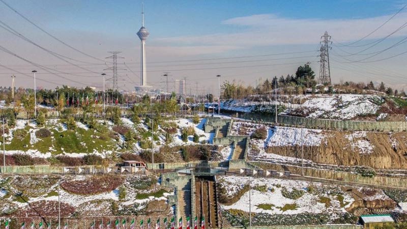 Access road to Nahj al-Balagha Park