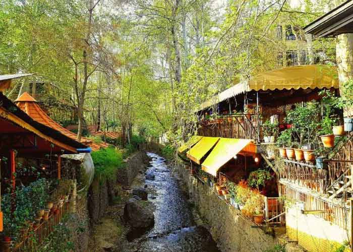 A beautiful river in Darakeh  Tehran - HotelOneClick