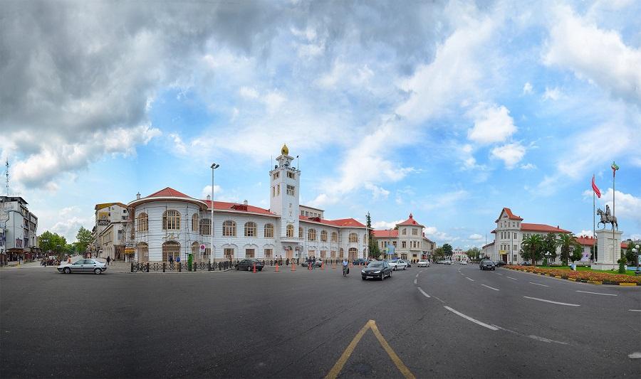 Rasht City, a rainy day