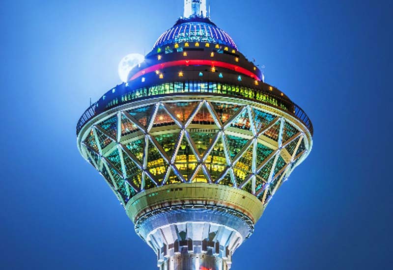 Milad Tower , one of the recreational places near Espinas Palace Hotel  Tehran - HotelOneClick