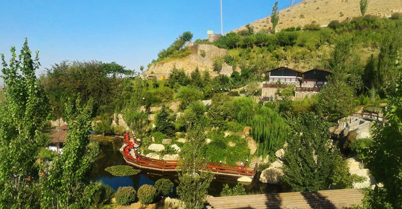 Tehran Abshar park in the west of Iran capital