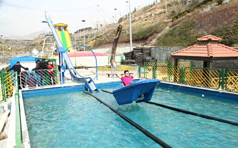 Jumping boat Tehran