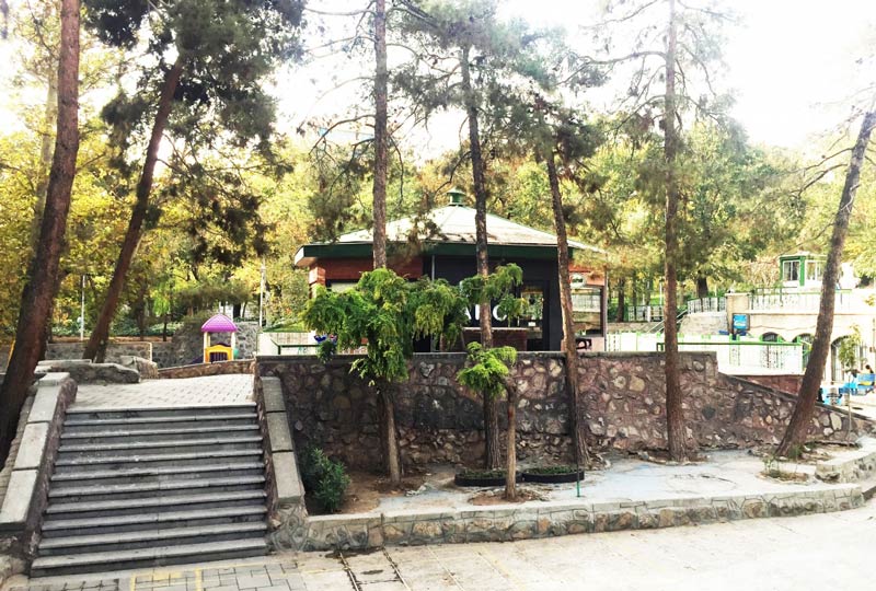 center of Shafagh Park , one of the top 10 parks near Espinas Persian gulf hotel in Tehran
