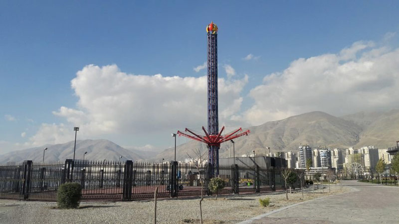 Bamland Sky Flyer  in Chitgar lake