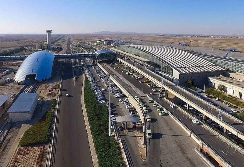 entrance of Imam Khomeini Airport 