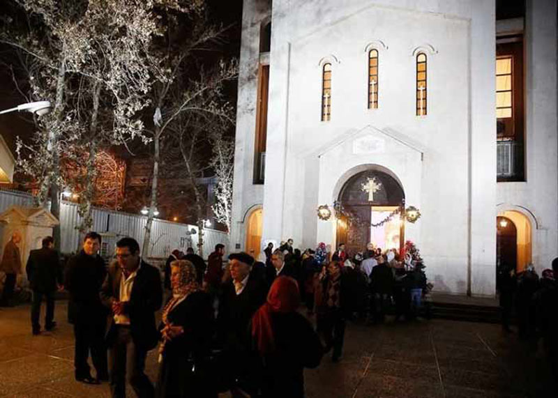 Christmas fest at Tehran Saint Sarkis Cathedral