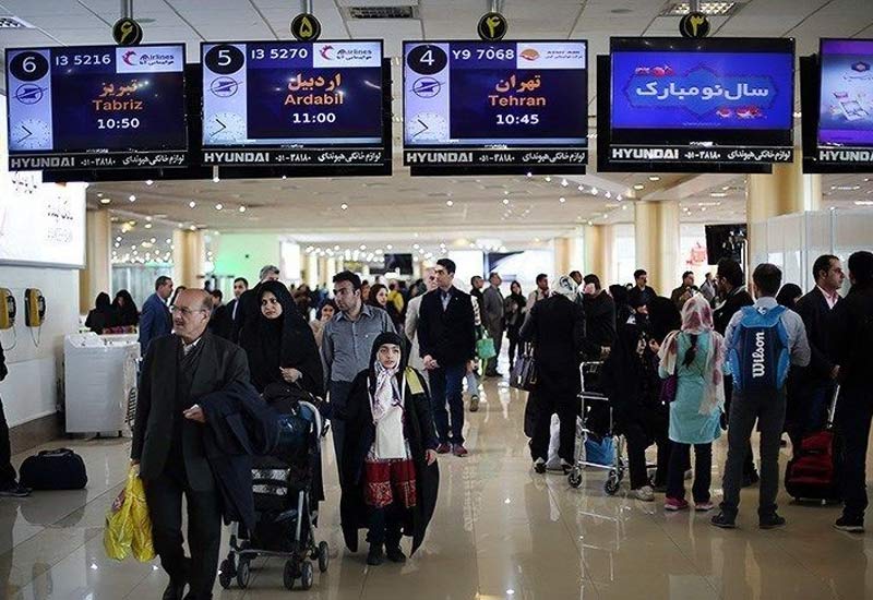 passengers Terminal at  Mehrabad Airport