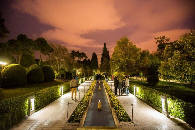 Eram Garden of Shiraz, inspired by Heaven
