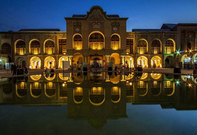 Masoudieh Mansion, one of  7 amazing Historical Palaces and Mansions near the Espinas Persian Gulf Hotel Tehran