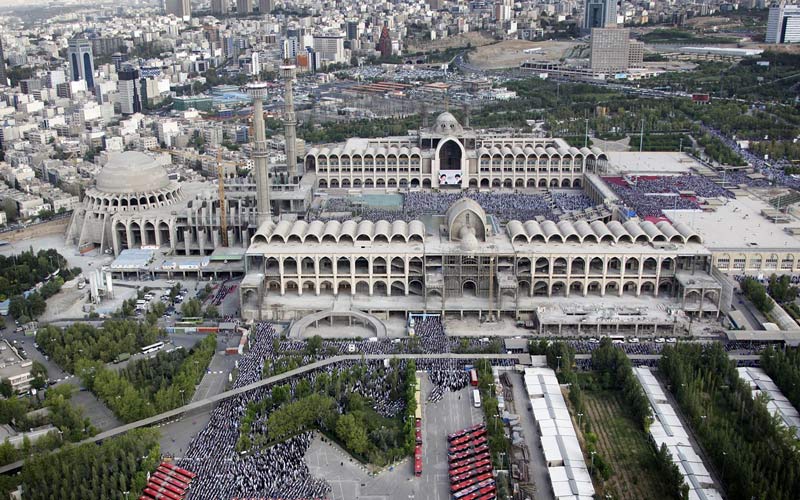 Image from top of Tehran Mosalla  , one of the best religious site and mosques near  Parsian Azadi Hotel