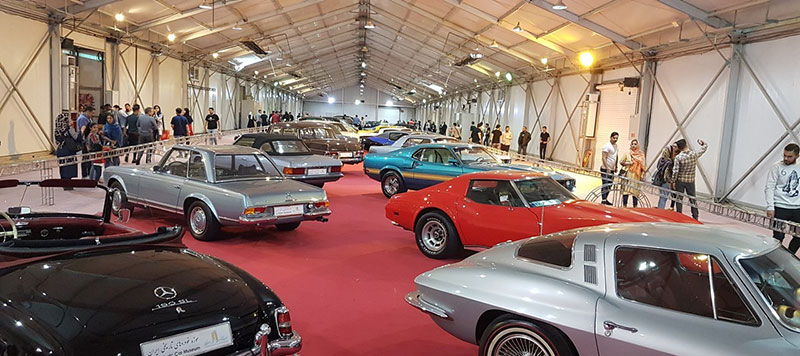 Milad Tower Classic cars Exhibition - HotelOneClick