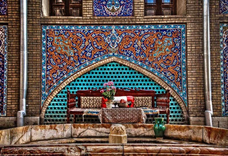 The beauties of the Golestan Palace