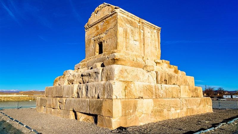 the grave of great Cyrus