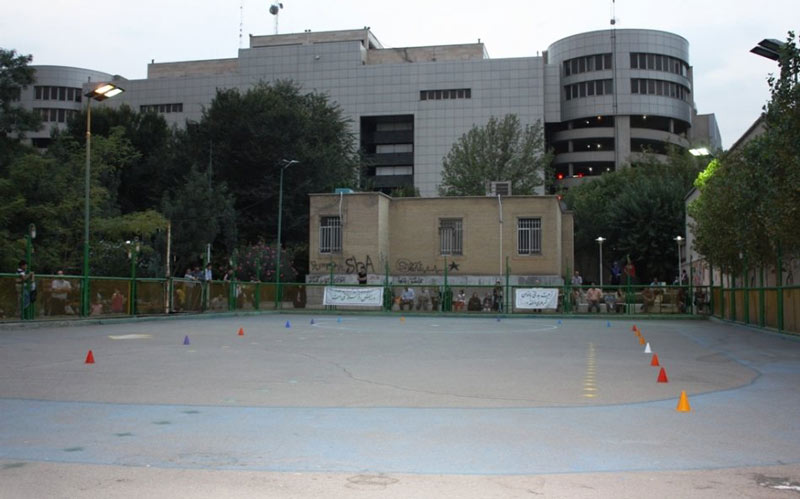 Laleh park skating rink in Tehran - HotelOneClick