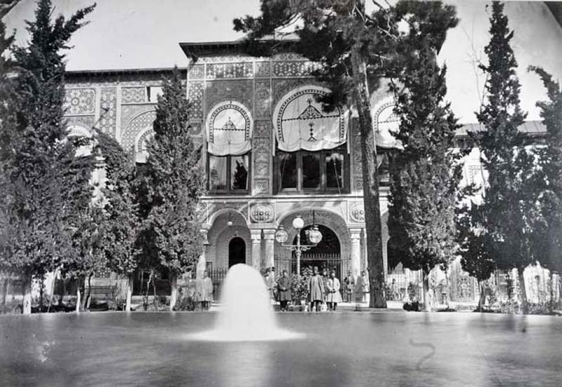 Salam Hall in Tehran Golestan Palace