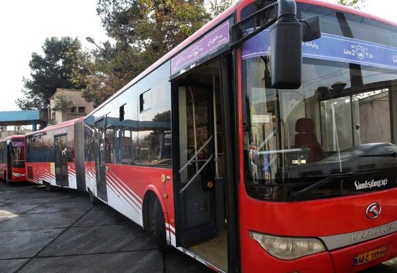 Tehran Brt bus