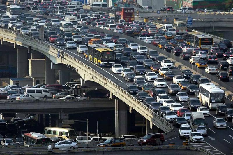 Traffic in Tehran