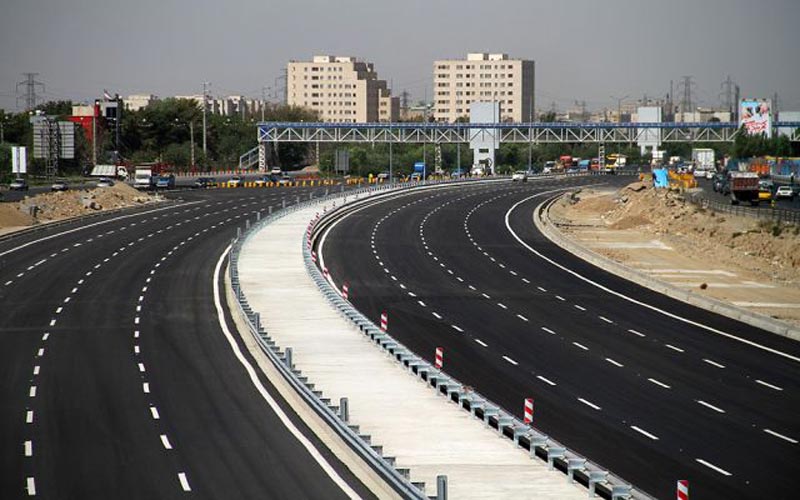 Azadegan Highway in Tehran