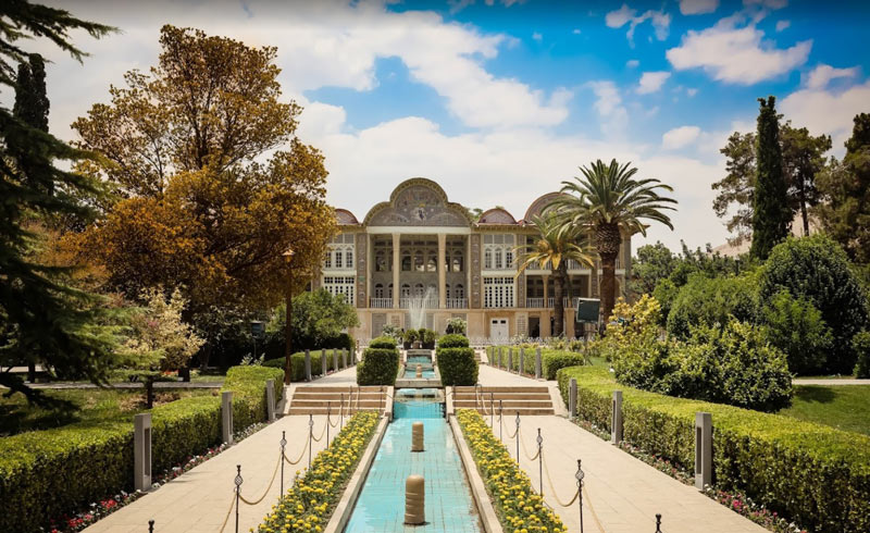 The Main Crossing of the Garden of Eram in Shiraz