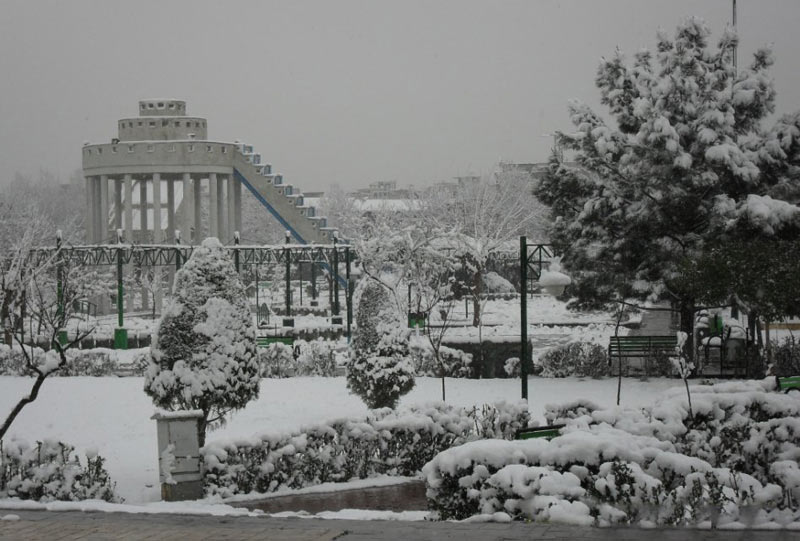 winter at Razi park , one of the top 10 parks near Espinas Persian gulf hotel in Tehran
