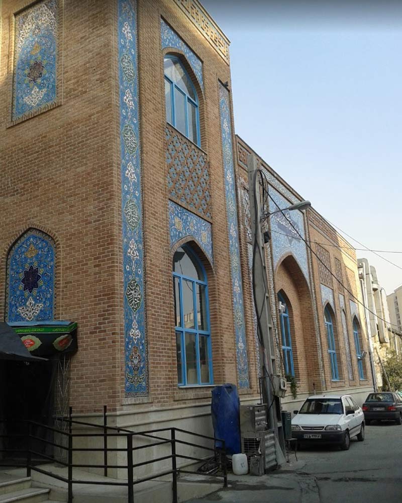 the entrance of Imamzadeh ghazi saber , one of the best religious site and mosques near Parsian Azadi Hotel in Tehran