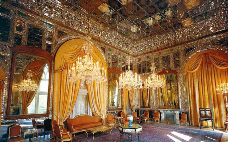 Aaj Hall in Golestan Palace
