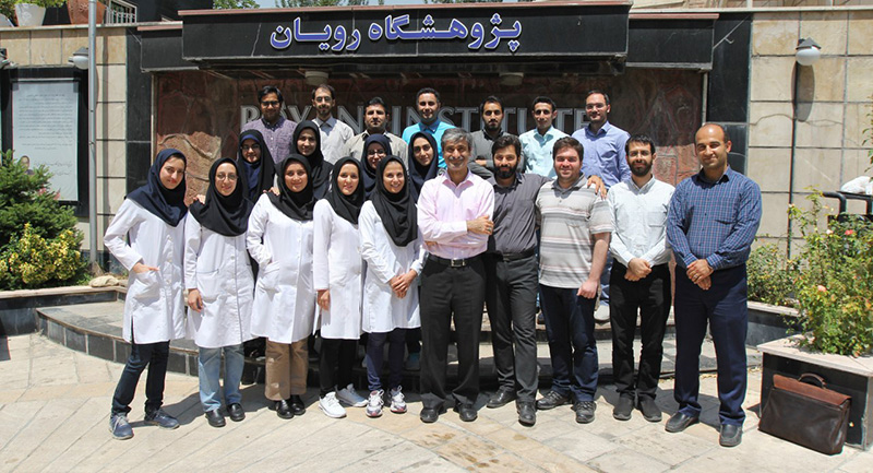Staffs in Royan Institute near to parsian azadi hotel Tehran - HotelOneClick