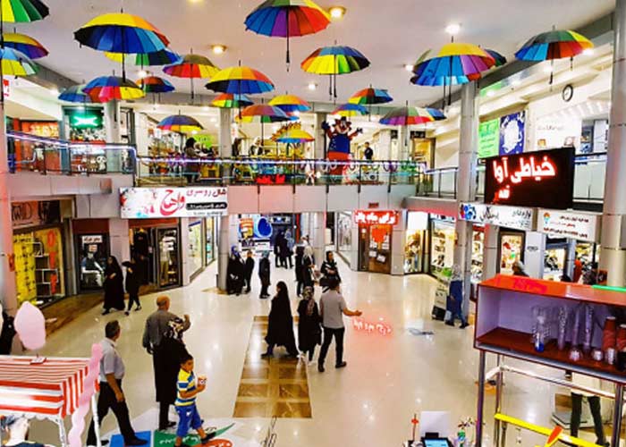 The traditional Sattarkhan Bazaar near to Parsian azadi hotel in Tehran - HotelOneClick