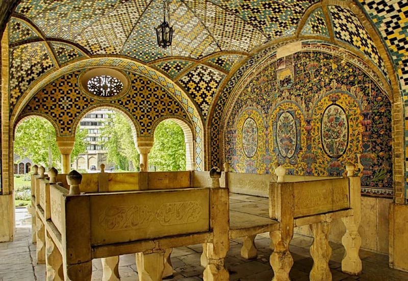 Main Hall in Golestan Palace