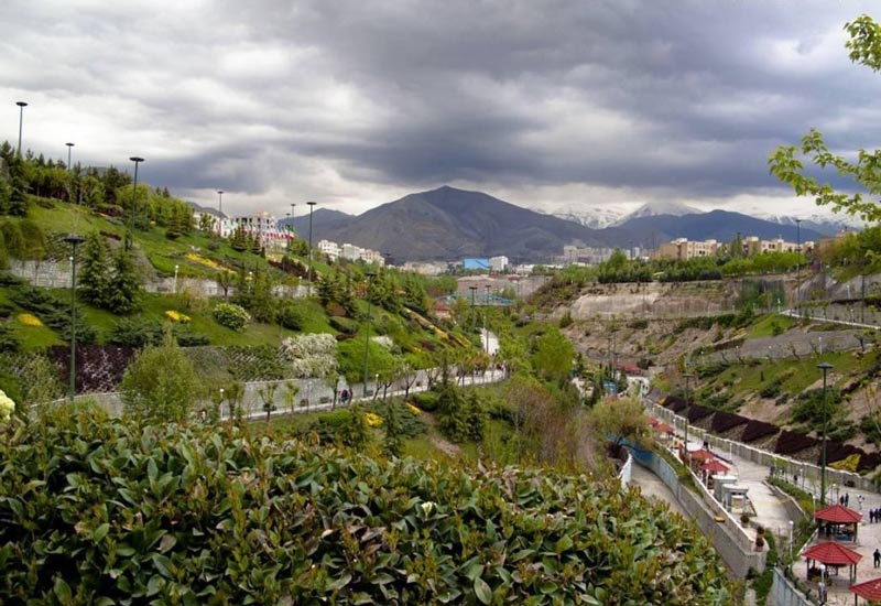 Tehran's Nahj al-Balagheh Park is one of Tehran's various gardens