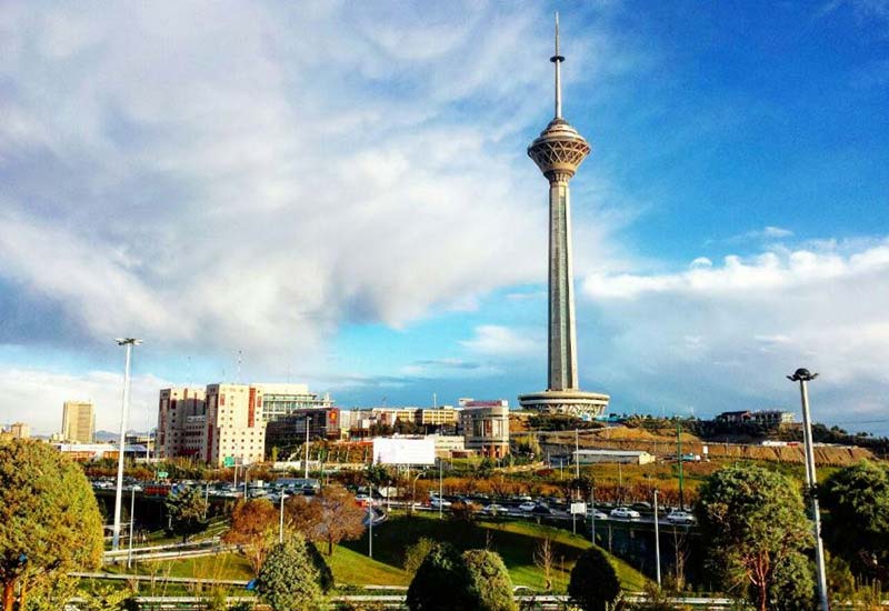 Milad Tower , one of the recreational places near Espinas Palace Hotel  in Tehran - HotelOneClick