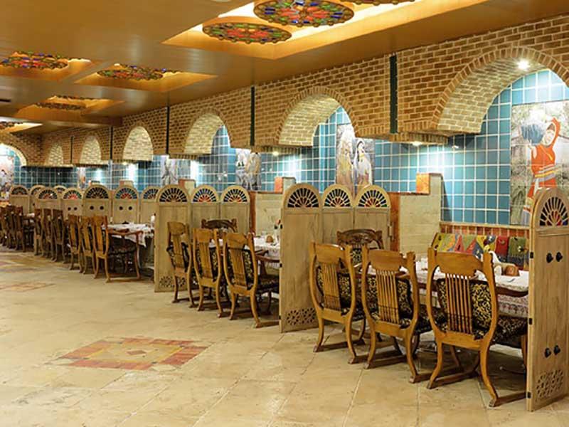 Setaregan Hotel Shiraz, restaurant