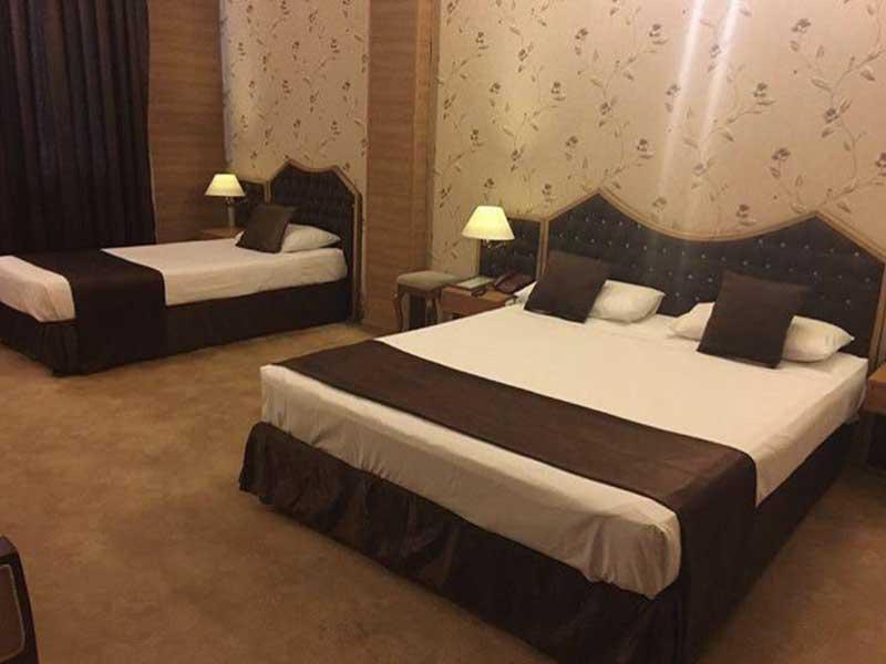 Spacious rooms of Sa`adi park Hotel Shiraz
